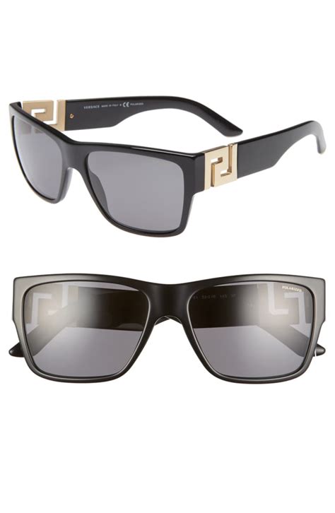 versace square frame sunglasses|versace polarized sunglasses women's.